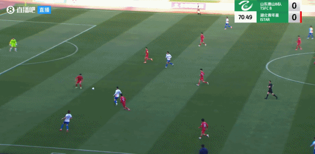 j9九游真人游戏第一品牌登录入口一来一回！依木兰B队表现：挑传策动反击，精彩拦截夺回球权